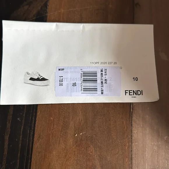 Fendi men’s shoes
